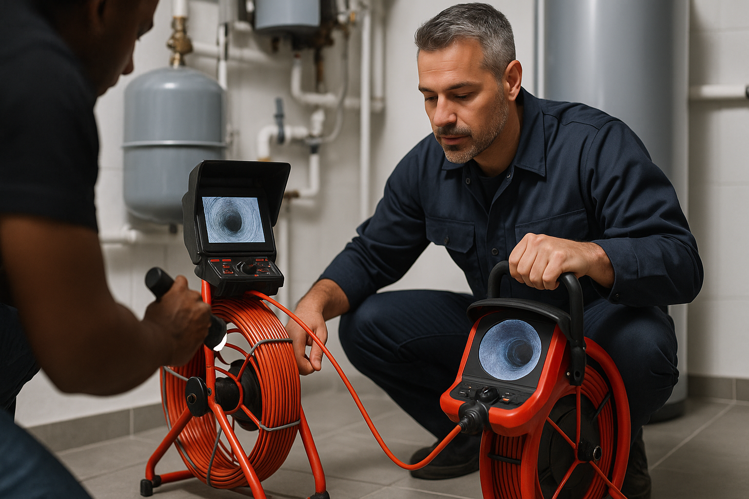 Abfluss: Kamera-Inspektion